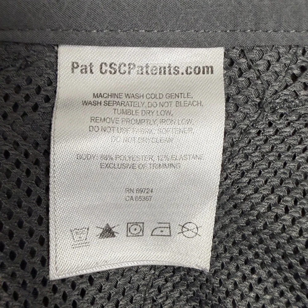 Columbia Hiking Pants 34x34 Omni-Shield Gray Outdoor Straight Leg RN69724